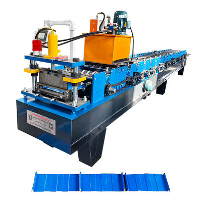 স্ব-লকিং ছাদ প্যানেল রোল তৈরির মেশিন