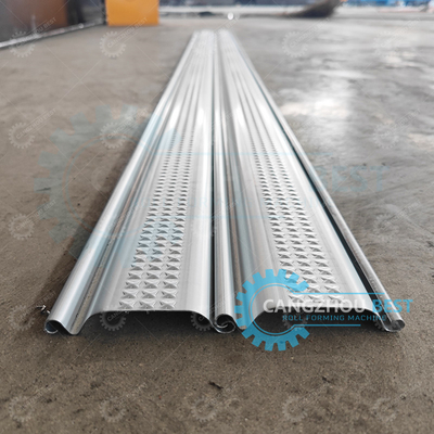 ইস্পাত বেধ 0.8mm পার্থক্য এমবসিং শাটার রোলিং দরজা প্রোফাইল রোল গঠন মেশিন