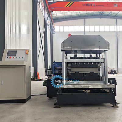 প্যালেট স্টোরেজ র্যাক উল্লম্ব তাক প্যানেল প্রোফাইল রোল ফর্মিং মেশিন জন্য সুপারমার্কেট