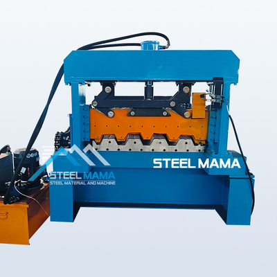 গ্যালভানাইজড ইস্পাত উৎপাদনের জন্য 10m/min Forming Speed Deck Floor Machine