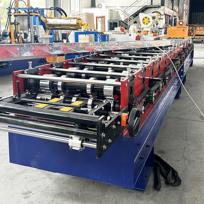Color Steel Self Lock Metal Sheet Rolling Roll Forming Machine PLC Control