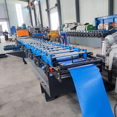 Color Steel Double Self Lock Steel Metal Profile Roof Sheet Roll Forming Machine