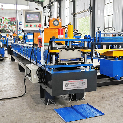 Color Steel Double Self Lock Steel Metal Profile Roof Sheet Roll Forming Machine