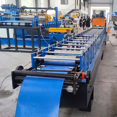 Color Steel Double Self Lock Steel Metal Profile Roof Sheet Roll Forming Machine