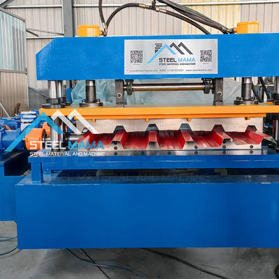 গ্যালভানাইজড রুফ প্যানেল টাইল রুফিং শীট রোল তৈরির মেশিন
