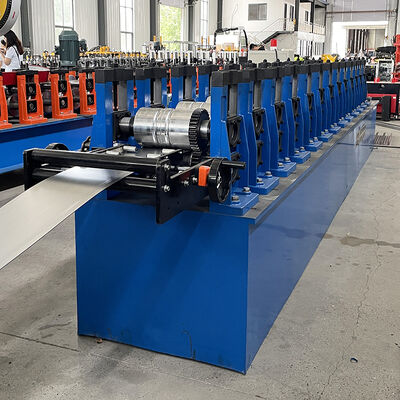 ইস্পাত গ্যালভানাইজড সি পুলিন গুটার চ্যানেল কোল্ড রোল ফর্মিং মেশিন