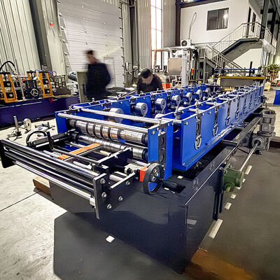 পোর্টেবল স্টিল প্রোফাইল সেলফ লক অটো Kr24 স্ট্যান্ডিং সীম মেকিং রোল ফর্মিং মেশিন