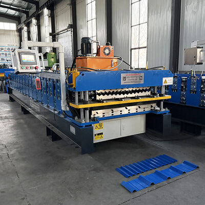 এক মেশিন, দুই প্রোফাইল, সীমাহীন সম্ভাবনা! ডাবল লেয়ার স্বয়ংক্রিয় রূপান্তর ছাদ তৈরির মেশিন