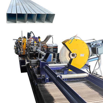 Hydraulic Flying Cutting High Speed Multi Size Laser Welding Tube Making Roll Forming Machine