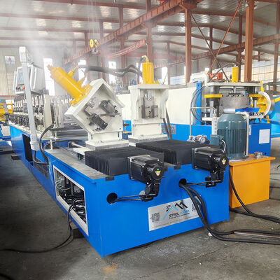 মেক্সিকো পোলার প্রোফাইল হাই স্পিড ডাবল লাইন স্টাড এবং ট্র্যাক রোল ফর্মিং মেশিন