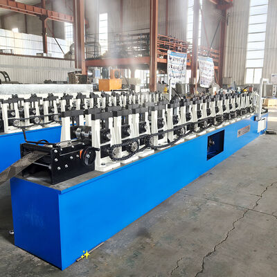 হাইড্রোলিক পাঞ্চিং পিএলসি কন্ট্রোল হাই সোয়েড স্টুড প্রোফাইল রোল ফর্মিং মেশিন