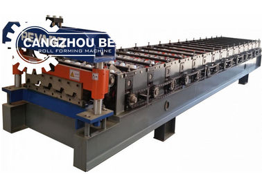 রঙিন ইস্পাত প্রোফাইল corrugated লোহা ছাদ শীট তৈরীর রোল গঠনের মেশিন